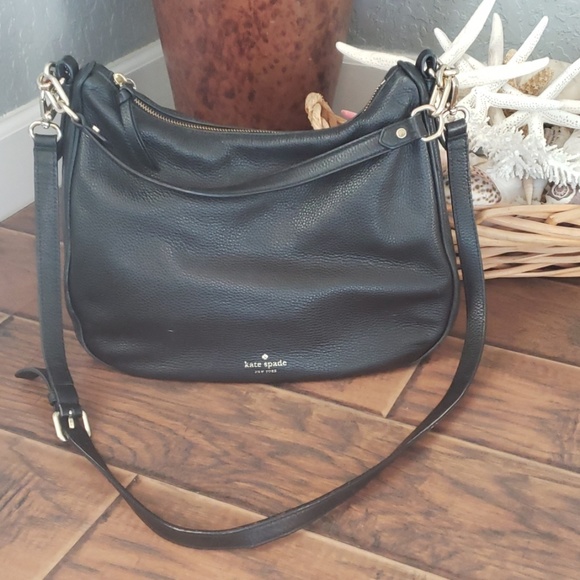kate spade Handbags - Kate Spade Vivian Mulberry Street Black Hobo Bag